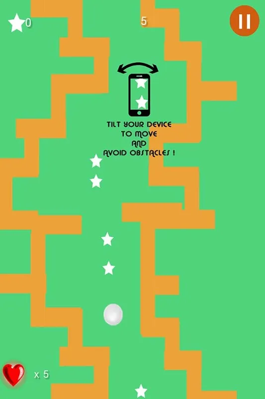 Capturas de tela do Tilt Dot and Stay in the line