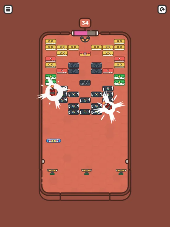 ภาพหน้าจอของ Break Pile - Brick Breaker iPad 