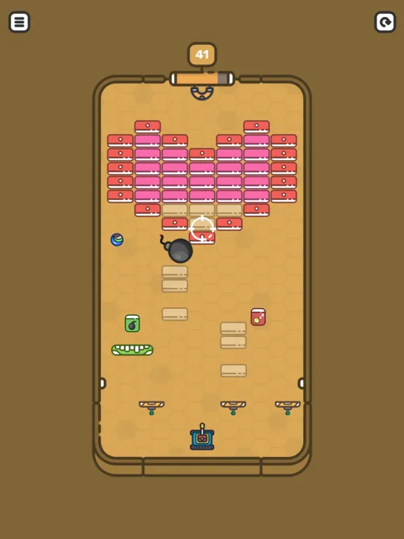 ภาพหน้าจอของ Break Pile - Brick Breaker iPad 