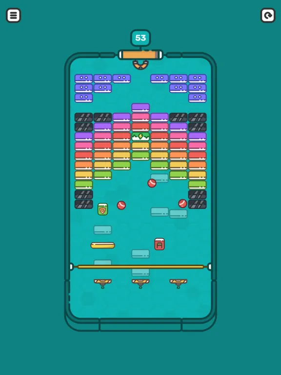 ภาพหน้าจอของ Break Pile - Brick Breaker iPad 