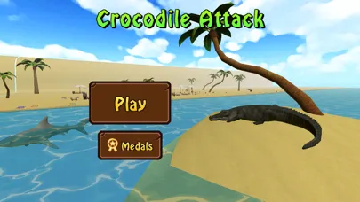 Crocodile Attack 3D Ekran Görüntüleri