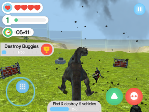 Zrzuty ekranu Dinosaur : War in the Tropics iPad 