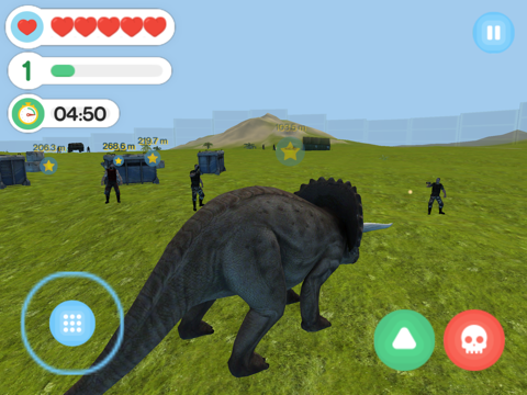 Zrzuty ekranu Dinosaur : War in the Tropics iPad 