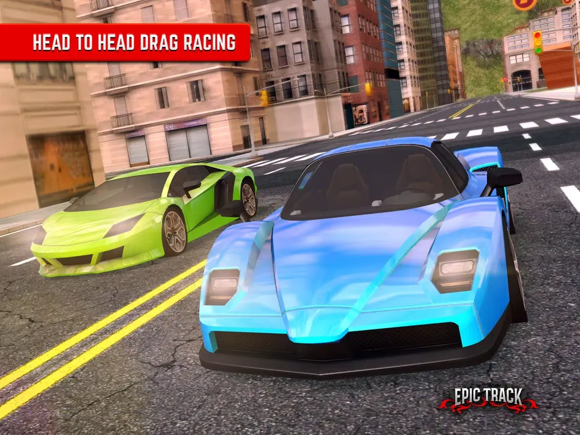 Capturas de pantalla de Epic Track : Open World Extreme Racing iPad 