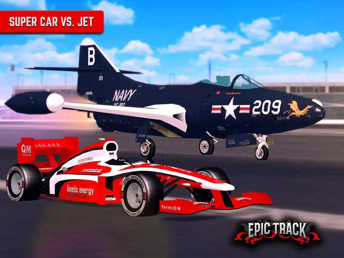 Capturas de pantalla de Epic Track : Open World Extreme Racing iPad 