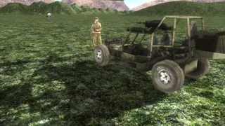 Screenshot di Safari 4x4 Driving Simulator 2: Zombie Poacher Hunter