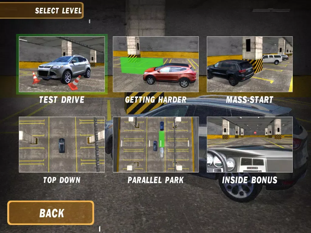 SUV Parking Garage 3D Simulator iPad  Ekran Görüntüleri