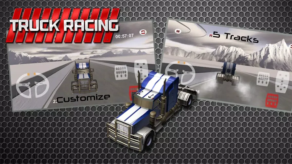 3D Truck Racing : High Speed Race應用截圖