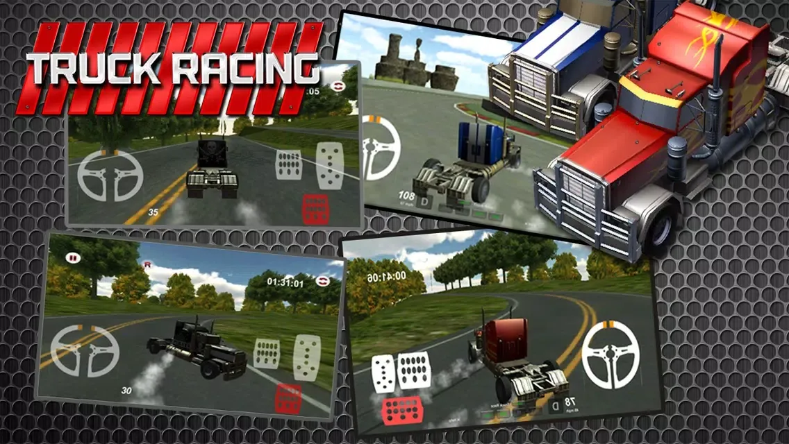 3D Truck Racing : High Speed Race應用截圖