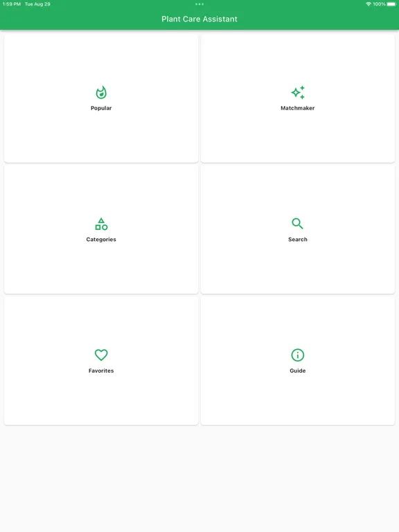 PlantMate - Plant Care Guide iPad  स्क्रीनशॉट
