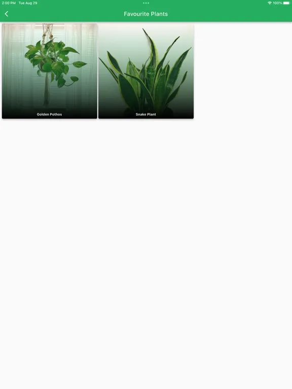 PlantMate - Plant Care Guide iPad  स्क्रीनशॉट