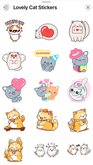 Lovely Cat - Animated Stickers スクリーンショット