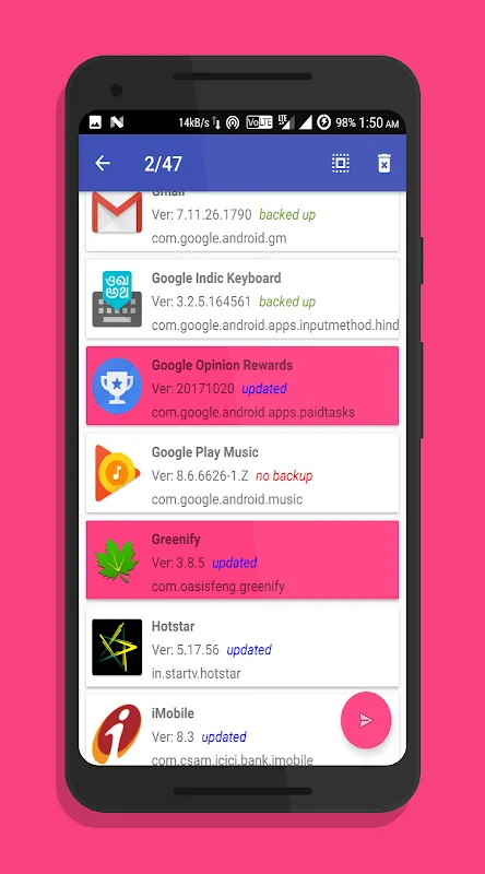 One Click Installer & Backup Screenshots