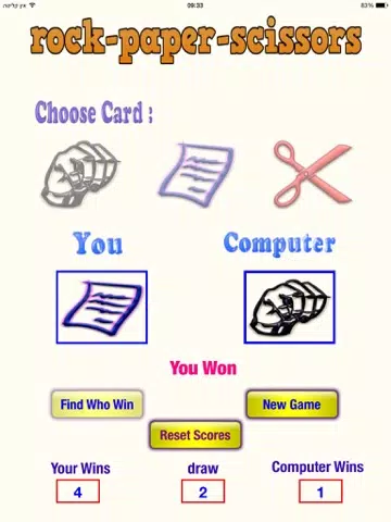 Screenshot di Rock Paper Scissors Free Game iPad 