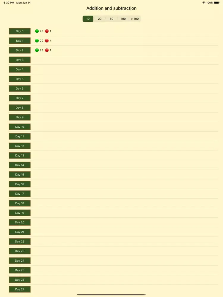 Capturas de pantalla de Addition Subtraction Practice iPad 