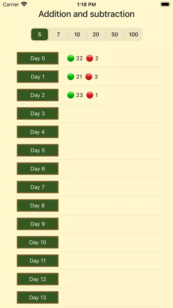 Capturas de pantalla de Addition Subtraction Practice