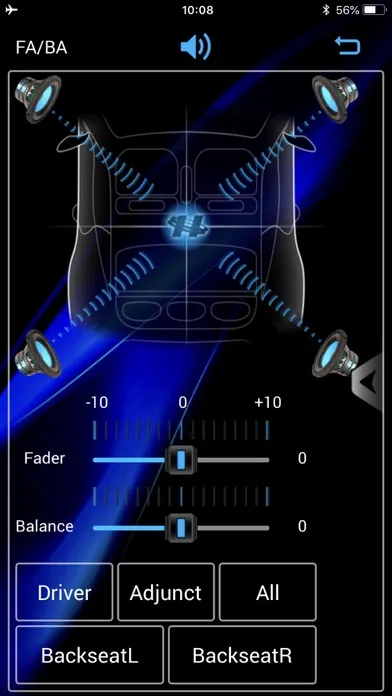 Screenshot di Hurricane App