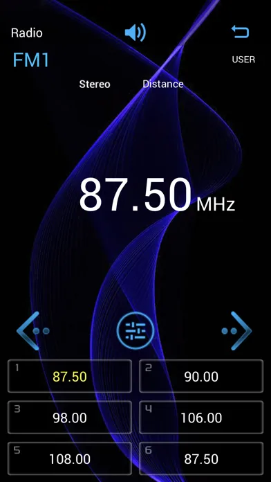 ภาพหน้าจอของ TREO Audio