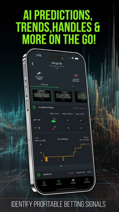Tangkapan layar Sharp App: Sports Betting