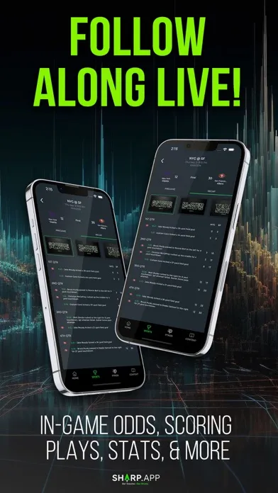 Tangkapan layar Sharp App: Sports Betting