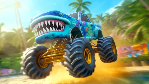 Screenshot di Crazy Monster Truck Stunts
