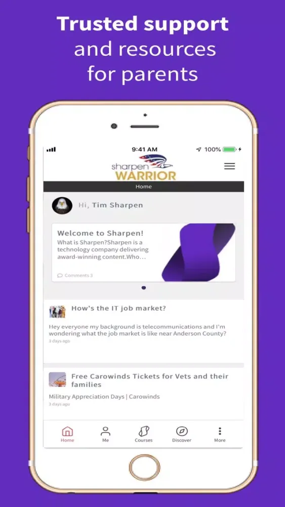 Sharpen Warrior App स्क्रीनशॉट