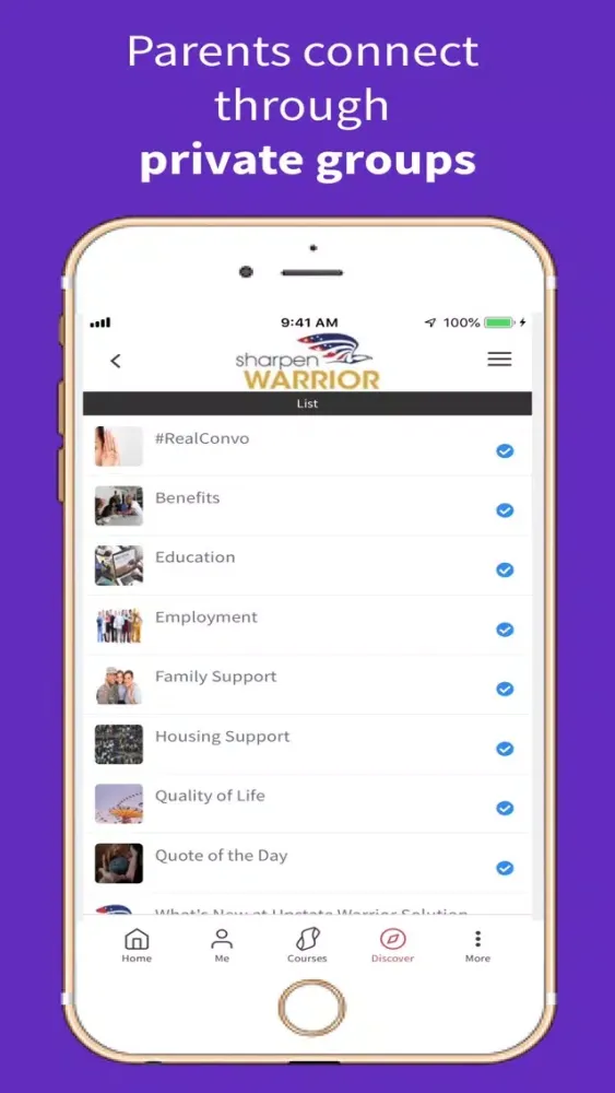 Sharpen Warrior App स्क्रीनशॉट