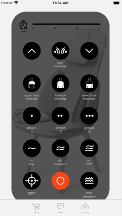 Sharper Image Shiatsu Smart Ekran Görüntüleri