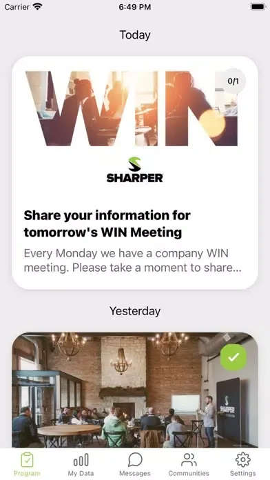 Sharper App স্ক্রিনশট