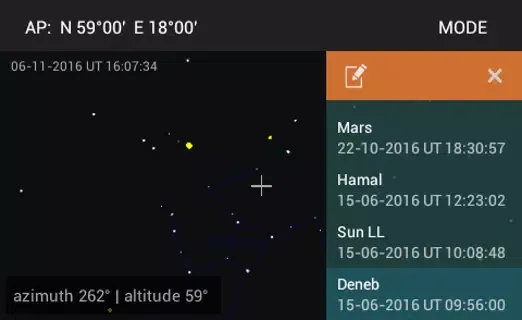 Captures d'écran de Celestial Navigation 360