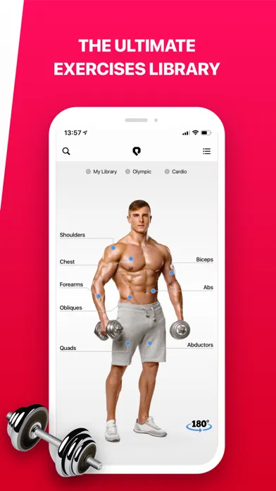 Zrzuty ekranu Rockout - Workout Exercises