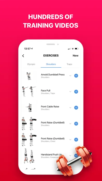 Zrzuty ekranu Rockout - Workout Exercises