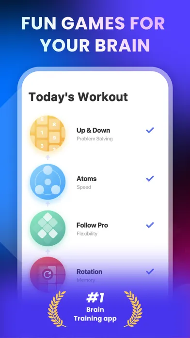 BRN - Brain Training Games应用截图
