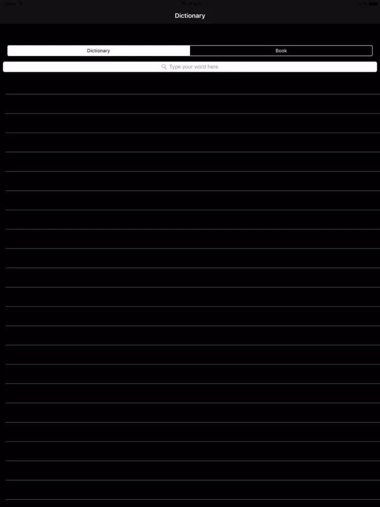 Capturas de tela do Islamic Dictionary and Guide iPad 