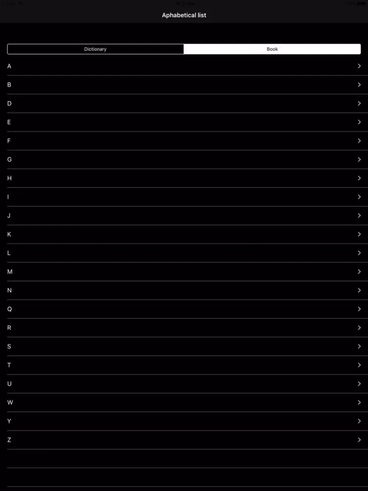 Capturas de tela do Islamic Dictionary and Guide iPad 
