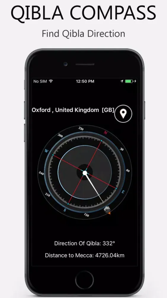 Qibla Compass Free應用截圖
