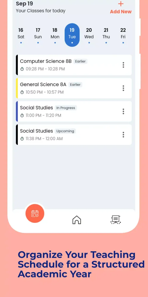 Ảnh chụp màn hình của Sharp Teacher