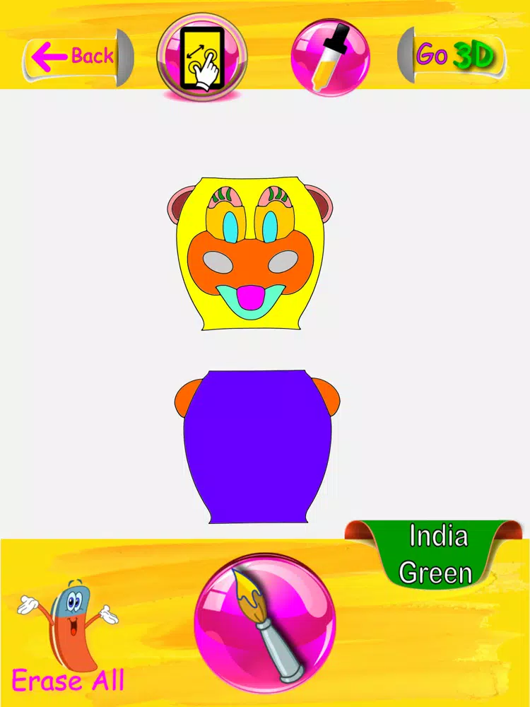 ภาพหน้าจอของ Colormoji 3D - Coloring Games iPad 