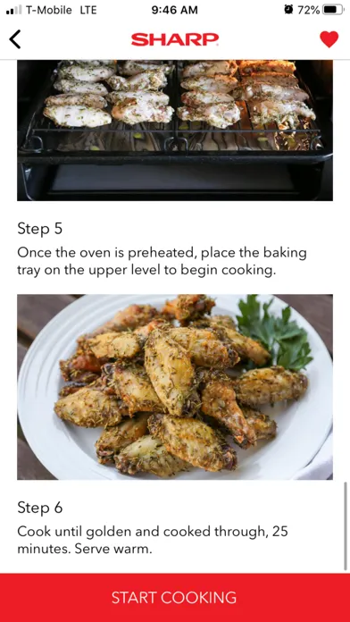 Sharp SuperSteam+ Oven স্ক্রিনশট
