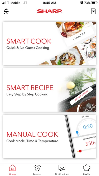 Sharp SuperSteam+ Oven স্ক্রিনশট