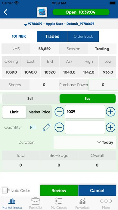 Capturas de pantalla de Sharq etrade