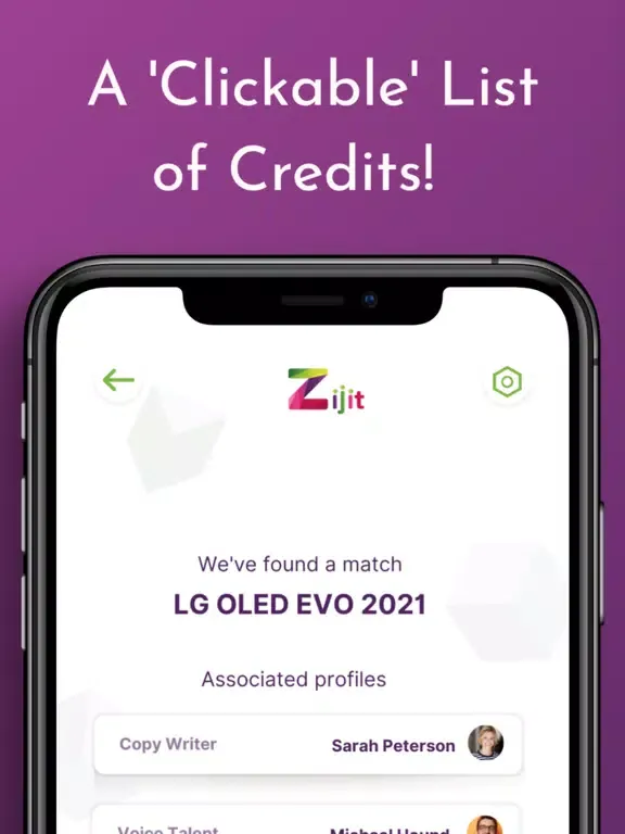 Zijit: Movie Style Credits iPad  スクリーンショット