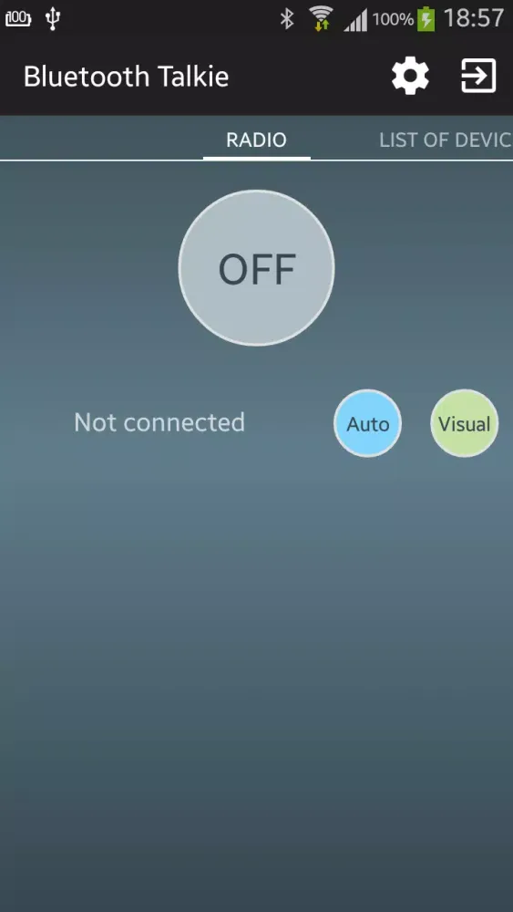 Bluetooth Talkie应用截图