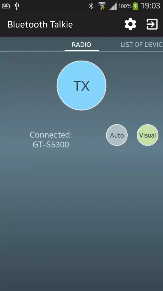 Bluetooth Talkie应用截图