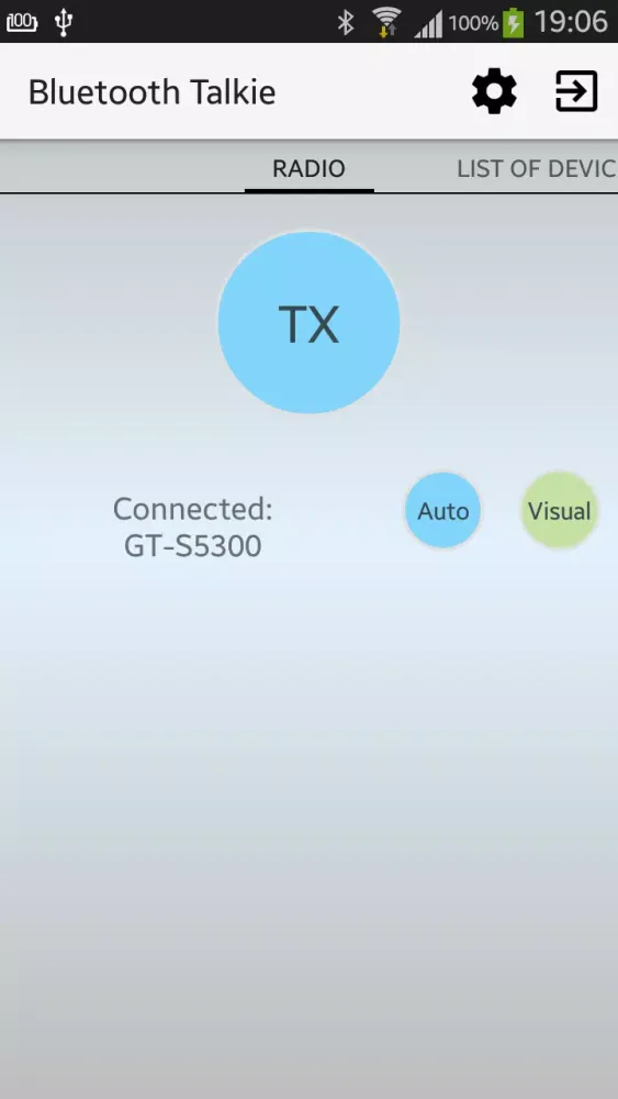 Bluetooth Talkie应用截图