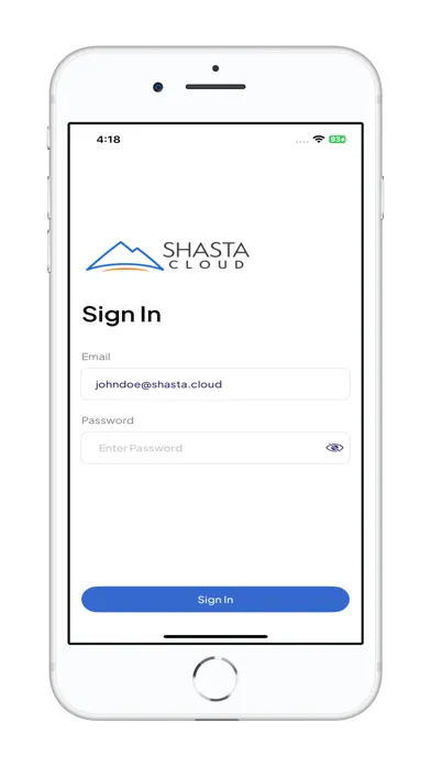 Shasta NaaS (Staging) Screenshots