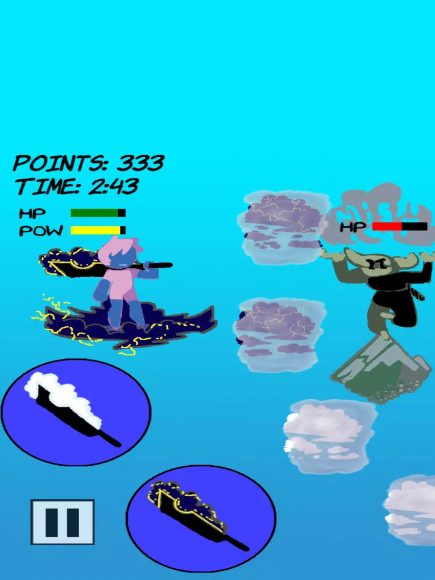Cloud Bashers LITE iPad  Screenshots