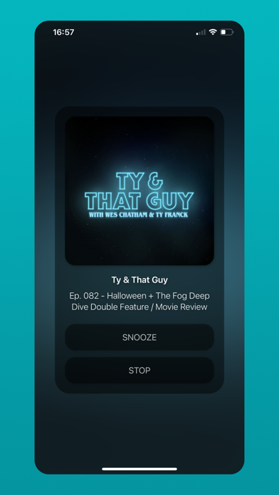 Скриншоты WakeCast - Podcast Alarms