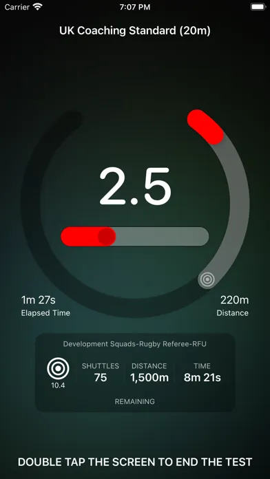 تصاویر Bleep Test 15m