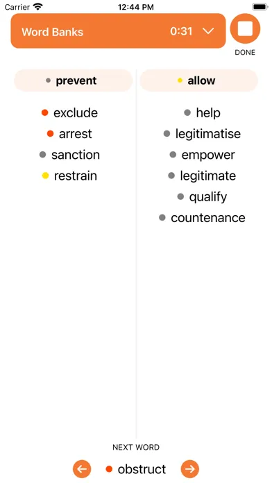 OneOnePlus Vocab سکرین شاٹس